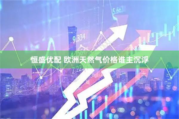 恒盛优配 欧洲天然气价格谁主沉浮