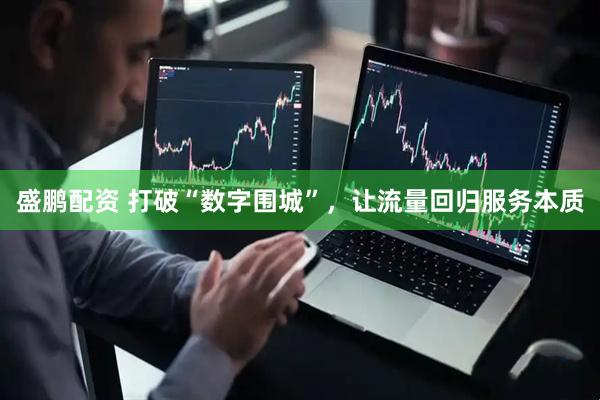 盛鹏配资 打破“数字围城”，让流量回归服务本质